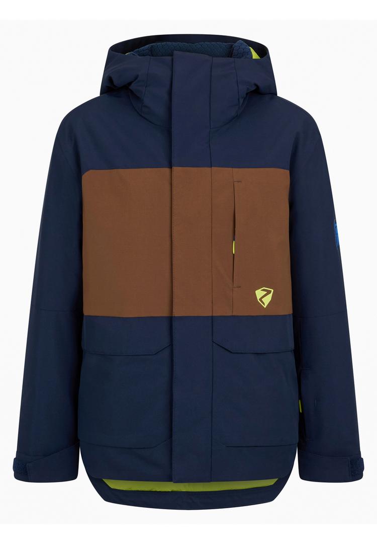 Ziener Ziener ALIM-Z Skijacke Jungen - dark chestnut ripstop - 0 | SportScheck