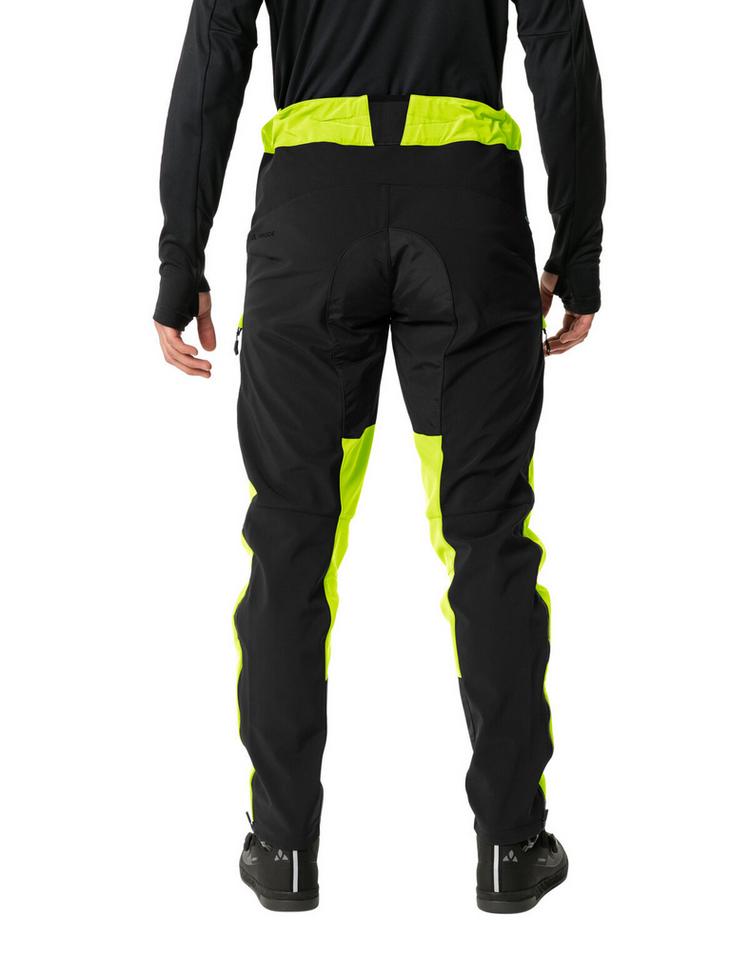 VAUDE VAUDE Men's Qimsa Softshell Pants II Fahrradhose Herren - neon yellow - 1 | SportScheck