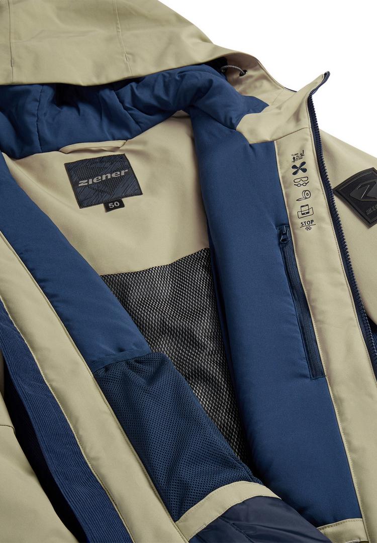 Ziener Ziener TOBIN-Z Skijacke Herren - dark navy cord.sandstone - 1 | SportScheck