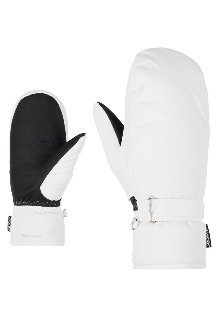 Ziener Ziener KISARI-Z AS&reg; MITTEN Handschuh Damen - wei&szlig; - 0 | SportScheck