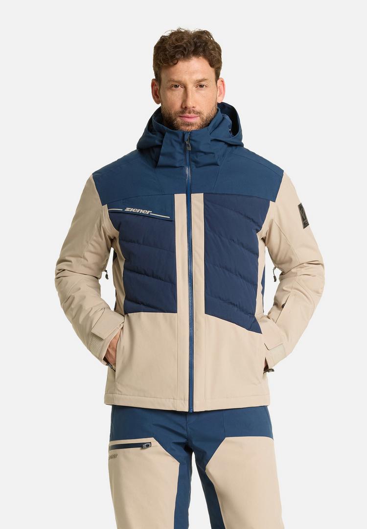 Ziener Ziener TIDAL-Z Skijacke Herren - sandstone.dark navy - 0 | SportScheck