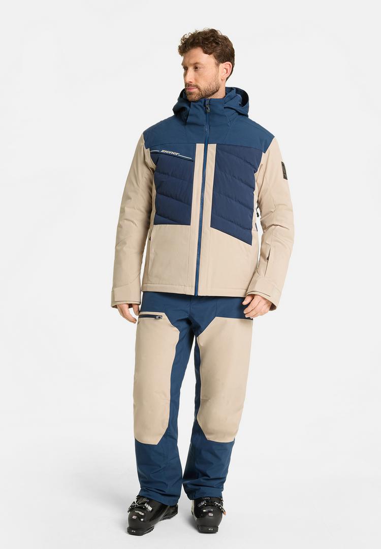 Ziener Ziener TIDAL-Z Skijacke Herren - sandstone.dark navy - 1 | SportScheck