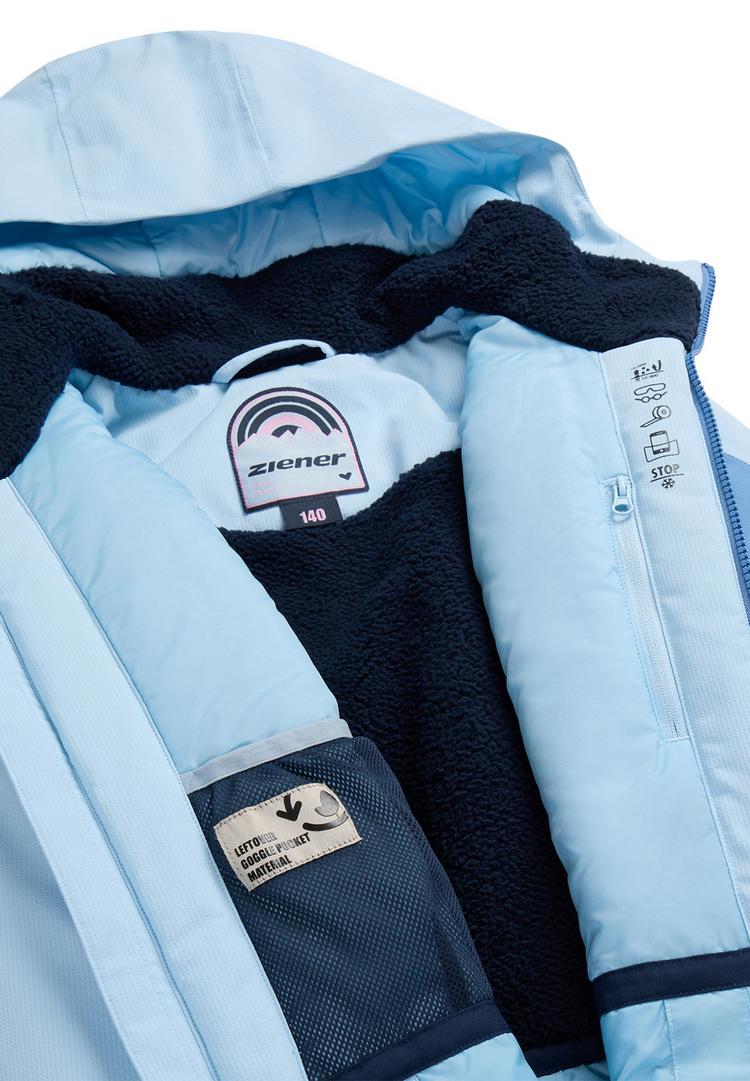 Ziener Ziener ARNU-Z Skijacke Kinder - shadow blue - 1 | SportScheck