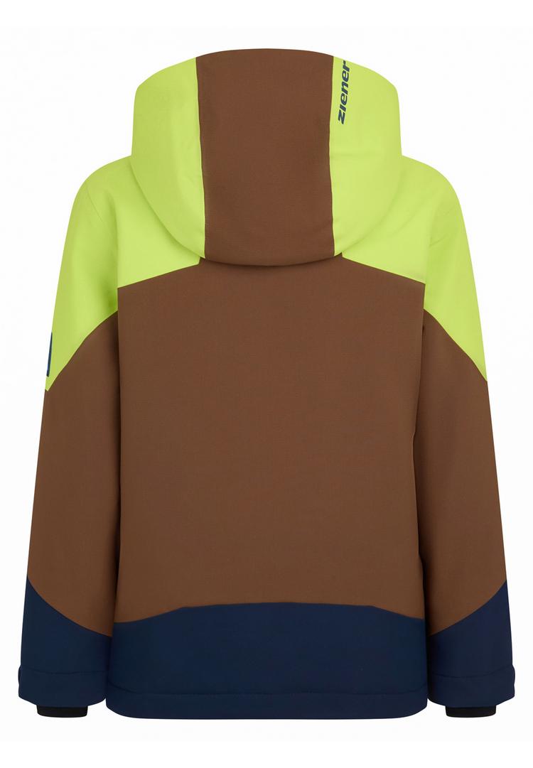 Ziener Ziener AGIMO-Z Skijacke Jungen - dark chestnut ripstop - 0 | SportScheck