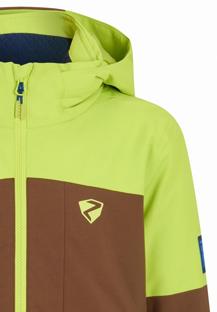 Ziener Ziener AGIMO-Z Skijacke Jungen - dark chestnut ripstop - 0 | SportScheck