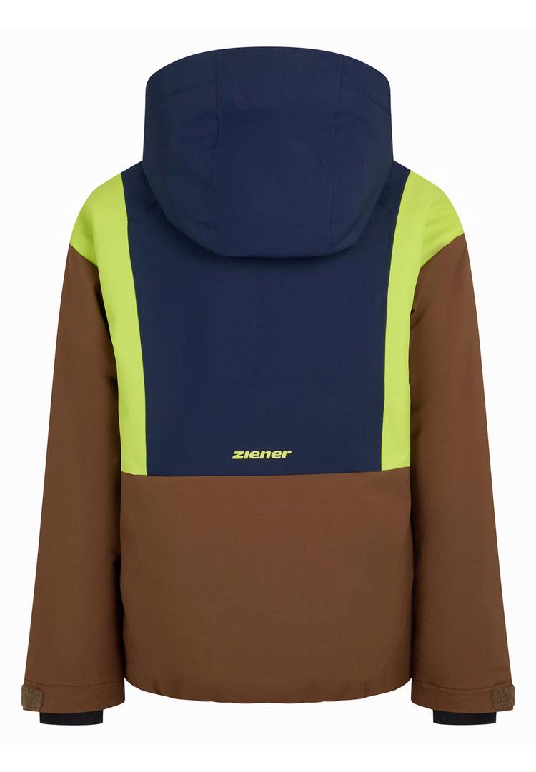 Ziener Ziener ABBE-Z Skijacke Kinder - dark chestnut ripstop - 0 | SportScheck