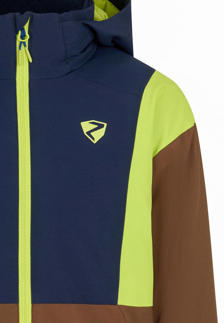 Ziener Ziener ABBE-Z Skijacke Kinder - dark chestnut ripstop - 0 | SportScheck