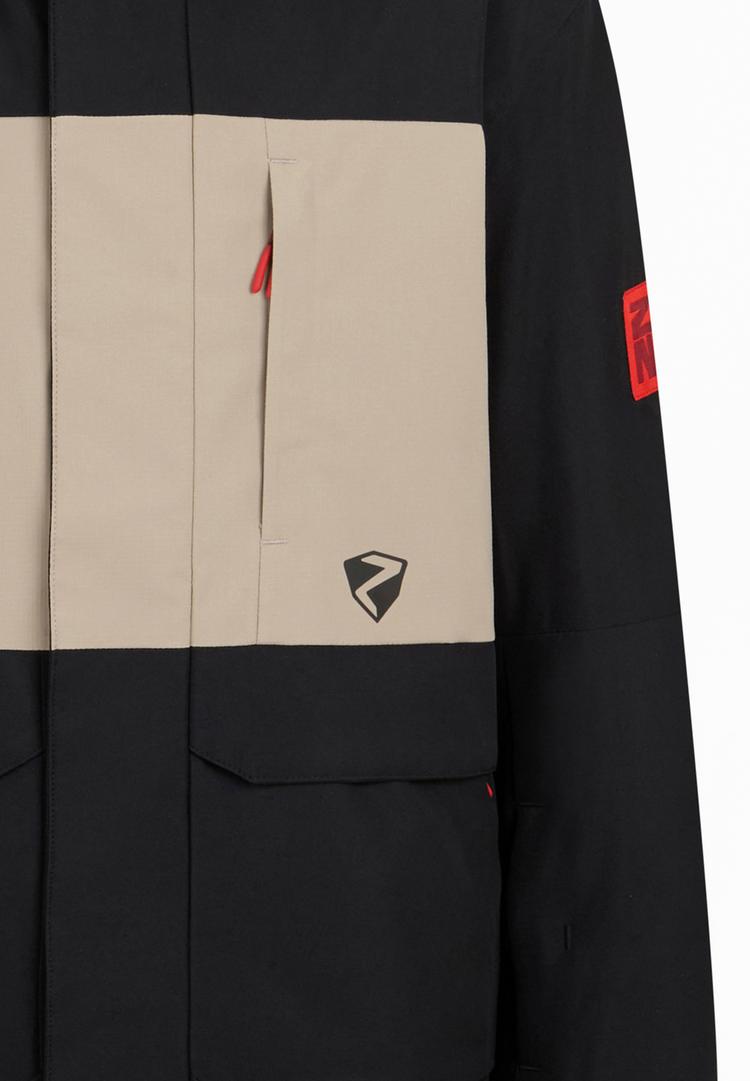 Ziener Ziener ALIM-Z Skijacke Jungen - sandstone ripstop - 0 | SportScheck