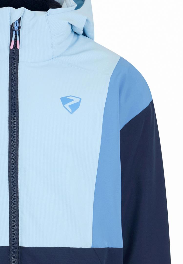 Ziener Ziener ABBE-Z Skijacke Kinder - arctic sky stru tex - 0 | SportScheck
