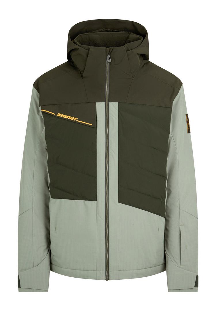 Ziener Ziener TIDAL-Z Skijacke Herren - dusty green ripstop - 0 | SportScheck