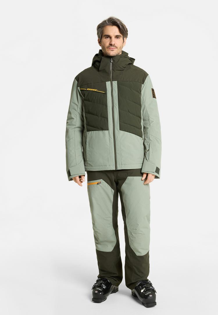 Ziener Ziener TIDAL-Z Skijacke Herren - dusty green ripstop - 1 | SportScheck