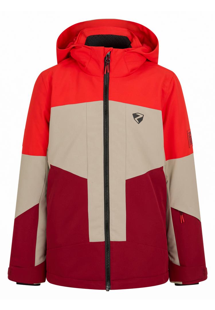 Ziener Ziener AGIMO-Z Skijacke Jungen - sandstone ripstop - 0 | SportScheck