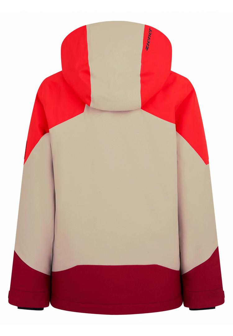 Ziener Ziener AGIMO-Z Skijacke Jungen - sandstone ripstop - 0 | SportScheck