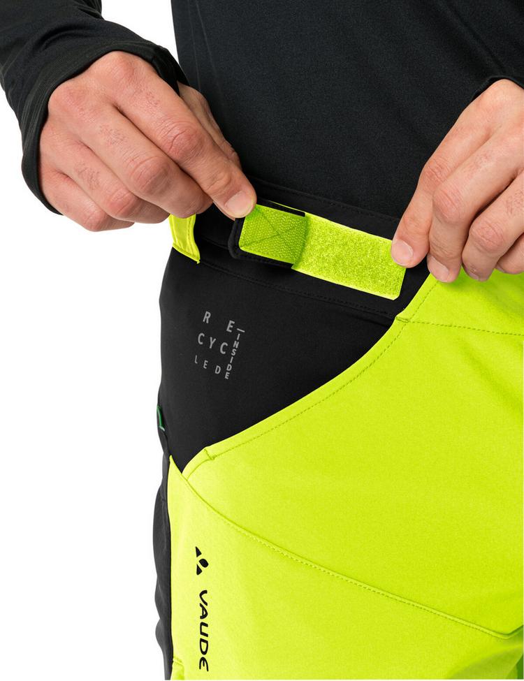 VAUDE VAUDE Men's Qimsa Softshell Pants II Fahrradhose Herren - neon yellow - 0 | SportScheck
