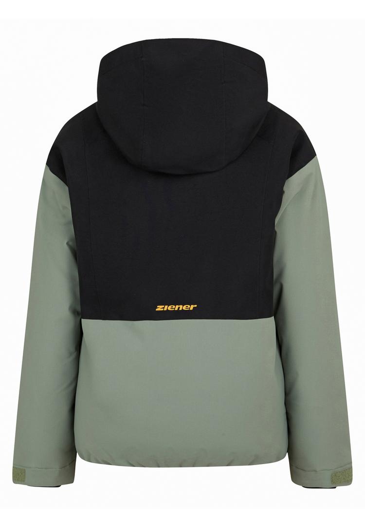 Ziener Ziener ABBE-Z Skijacke Kinder - dusty green ripstop - 0 | SportScheck