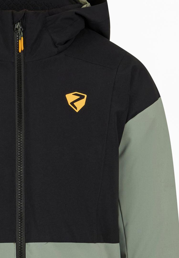Ziener Ziener ABBE-Z Skijacke Kinder - dusty green ripstop - 0 | SportScheck
