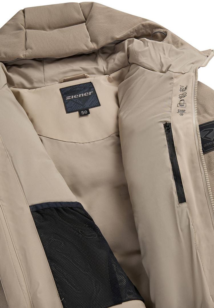 Ziener Ziener TYERS-Z Skijacke Herren - sandstone cord - 1 | SportScheck
