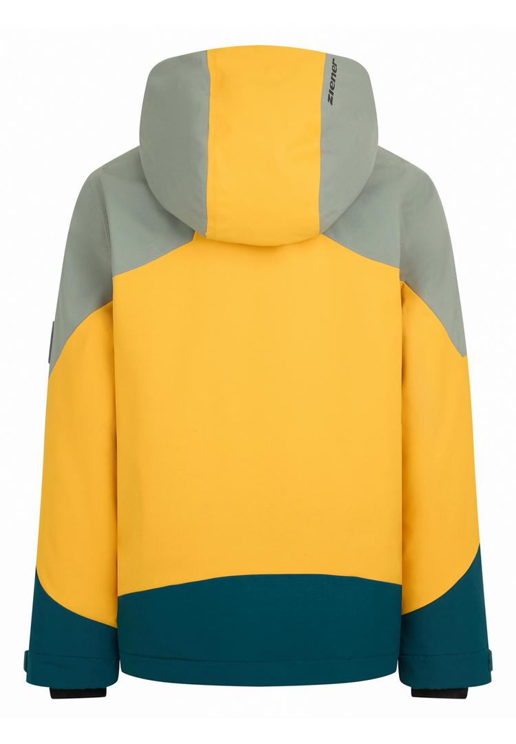 Ziener Ziener AGIMO-Z Skijacke Jungen - golden mango tex - 0 | SportScheck