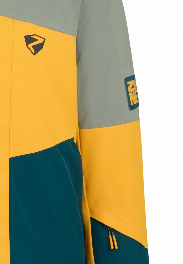 Ziener Ziener AGIMO-Z Skijacke Jungen - golden mango tex - 0 | SportScheck