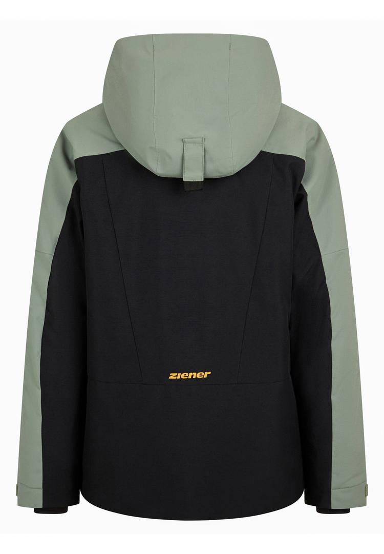Ziener Ziener ARNU-Z Skijacke Kinder - dusty green ripstop - 0 | SportScheck