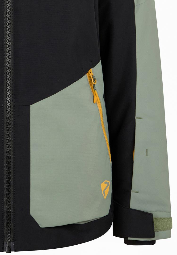 Ziener Ziener ARNU-Z Skijacke Kinder - dusty green ripstop - 0 | SportScheck