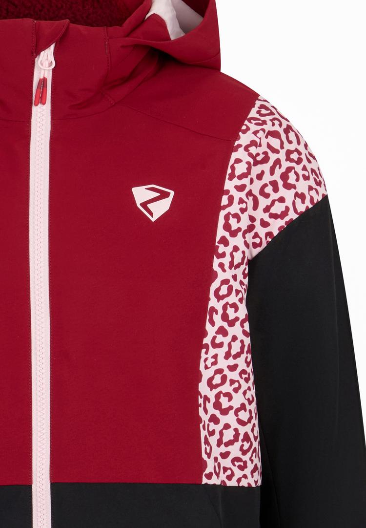 Ziener Ziener ABBE-Z Skijacke Kinder - red leo - 0 | SportScheck