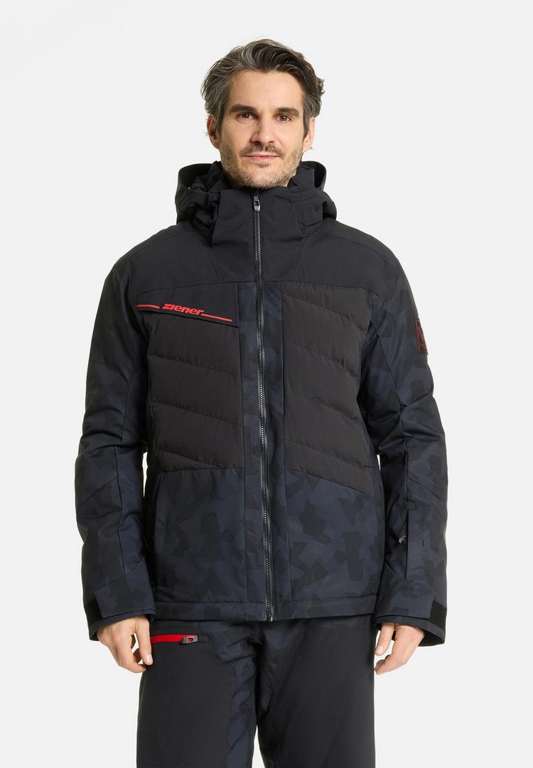 Ziener Ziener TIDAL-Z Skijacke Herren - gray ink camo - 0 | SportScheck