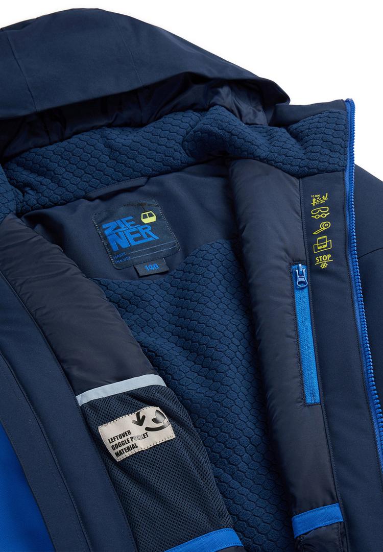 Ziener Ziener ARNU-Z Skijacke Kinder - cobalt blue tex - 1 | SportScheck