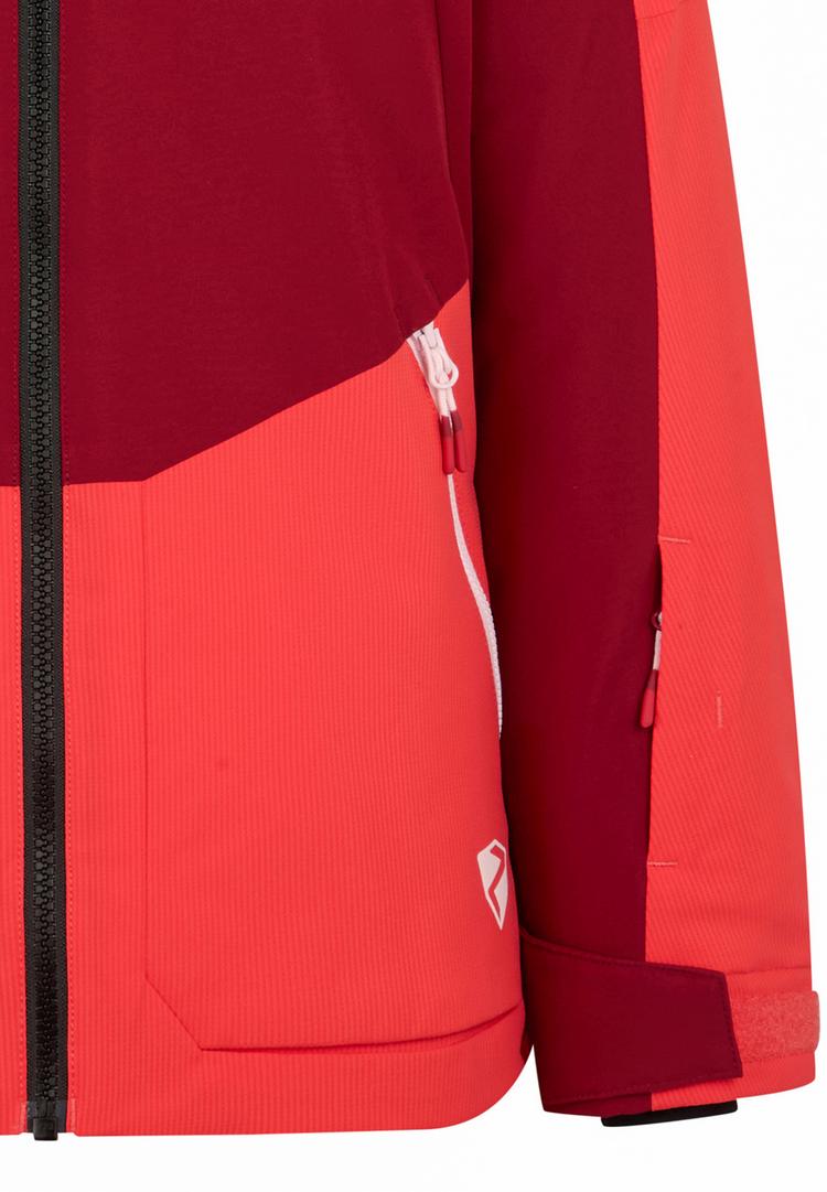 Ziener Ziener ARNU-Z Skijacke Kinder - fiery red stru tex - 0 | SportScheck