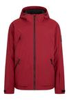 Ziener TOBIN-Z Skijacke Herren - wine pigment ripstop