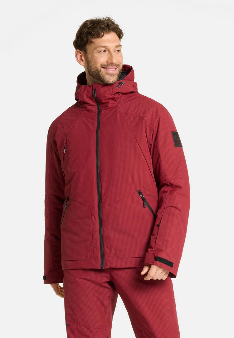 Ziener Ziener TOBIN-Z Skijacke Herren - wine pigment ripstop - 0 | SportScheck
