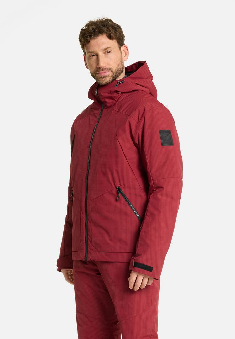 Ziener Ziener TOBIN-Z Skijacke Herren - wine pigment ripstop - 2 | SportScheck