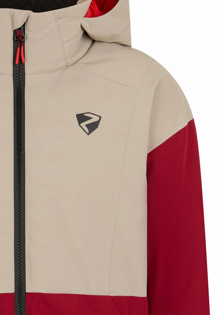 Ziener Ziener ABBE-Z Skijacke Kinder - sandstone ripstop - 0 | SportScheck