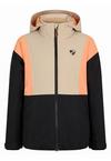 Ziener ABBE-Z Skijacke Kinder - soft taupe tex