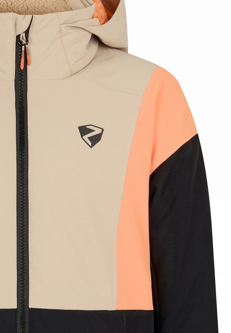 Ziener Ziener ABBE-Z Skijacke Kinder - soft taupe tex - 0 | SportScheck