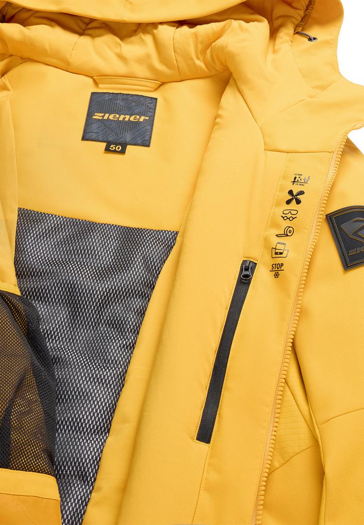 Ziener Ziener TOBIN-Z Skijacke Herren - golden mango ripstop - 1 | SportScheck