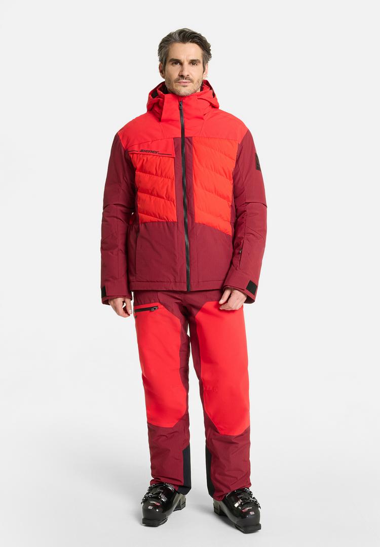Ziener Ziener TIDAL-Z Skijacke Herren - wine pigment ripstop - 1 | SportScheck