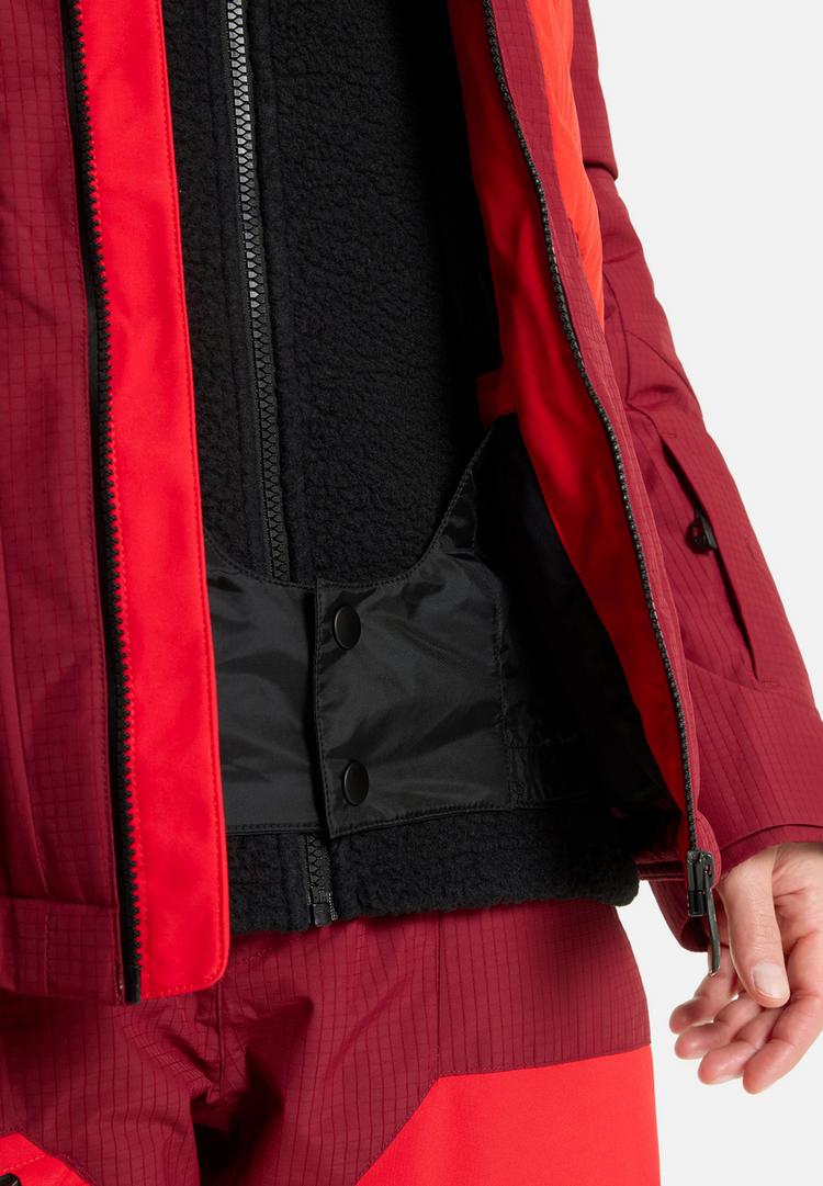 Ziener Ziener TIDAL-Z Skijacke Herren - wine pigment ripstop - 0 | SportScheck
