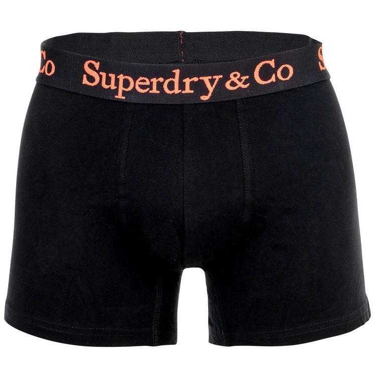 Superdry Superdry Boxershort Unterhose Herren - Schwarz/Anthrazit/Wei&szlig; - 0 | SportScheck