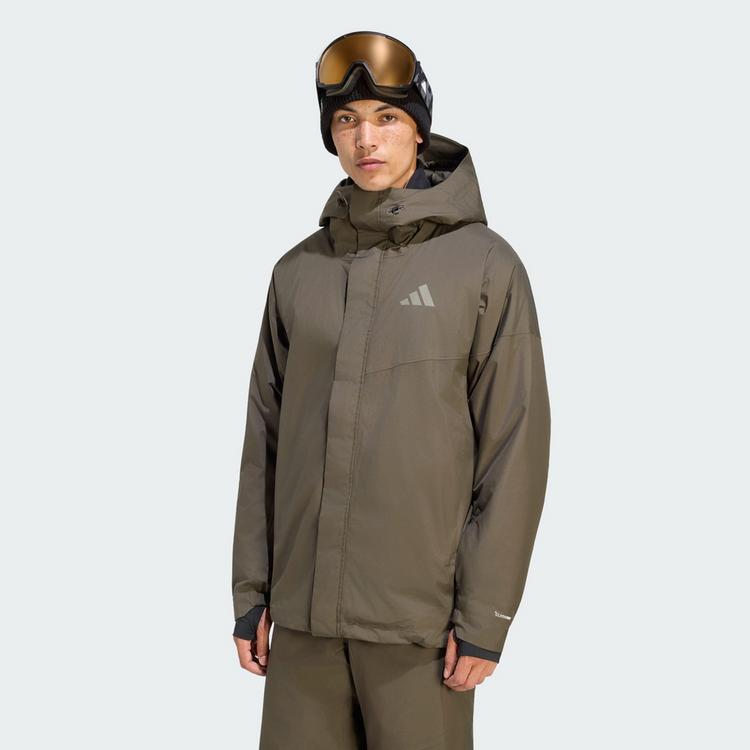 adidas adidas Terrex Multi CLIMAPROOF Outdoorjacke Herren - Shadow Olive - 0 | SportScheck