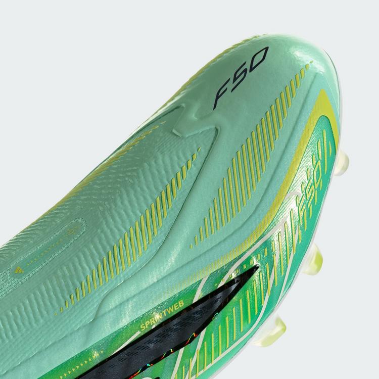 adidas adidas F50 Hyperfast Elite Fu&szlig;ballschuh, Fu&szlig;ballschuhe - Pulse Mint / Core Black / Solar Lemon - 6 | SportScheck