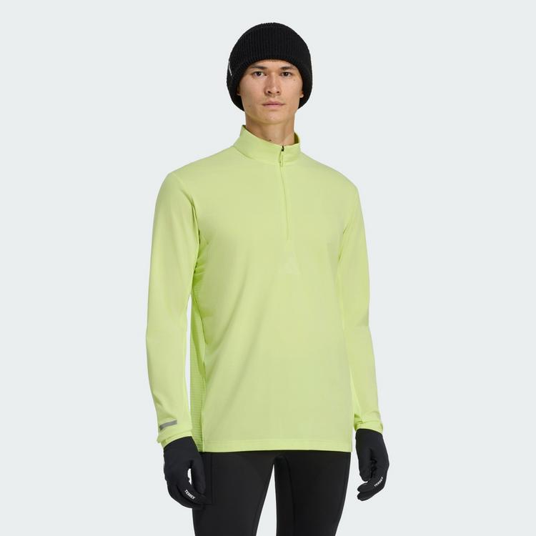 adidas adidas Terrex Xperior Langarmshirt, T-Shirt Herren - Semi Frozen Lemon - 0 | SportScheck