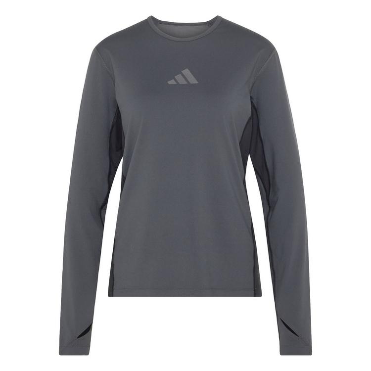 adidas adidas TERREX MULTI BASELAYER Shirt, SYNTHETIK T-Shirt Damen - Carbon - 0 | SportScheck