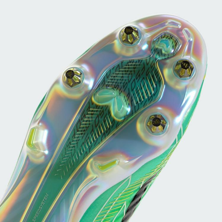 adidas adidas F50 Hyperfast Elite Fu&szlig;ballschuh, Fu&szlig;ballschuhe - Pulse Mint / Core Black / Solar Lemon - 5 | SportScheck