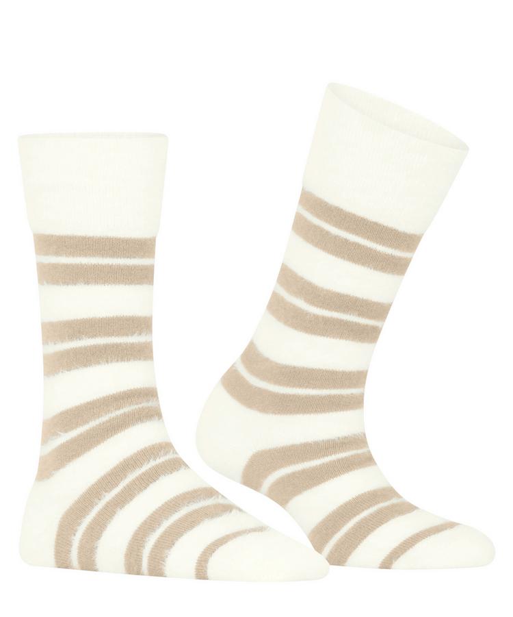 ESPRIT ESPRIT Plush Stripes Socken Damen - creme (2050) - 0 | SportScheck