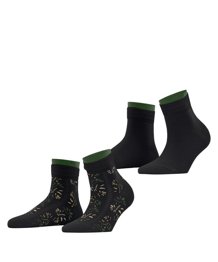 ESPRIT ESPRIT Soft Blooms 2P Socken Damen - black (3000) - 0 | SportScheck