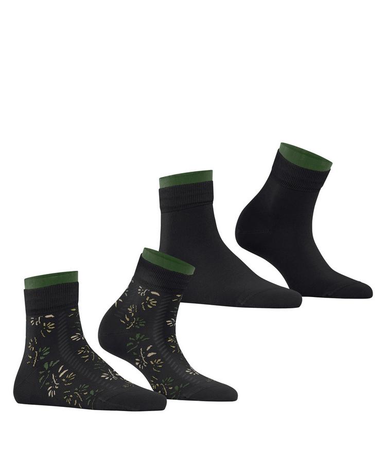 ESPRIT ESPRIT Soft Blooms 2P Socken Damen - black (3000) - 0 | SportScheck