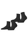 ESPRIT Icy Dots SSO 2P Socken Damen - anthra.mel (3080)