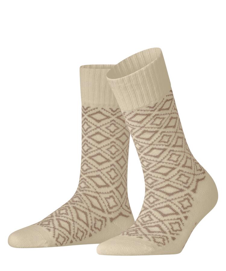 ESPRIT ESPRIT Winter Plaid SO Socken Damen - creme (2050) - 0 | SportScheck
