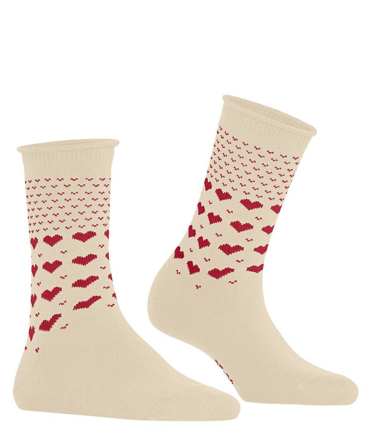 ESPRIT ESPRIT Warming Hearts SO Socken Damen - creme (2050) - 1 | SportScheck